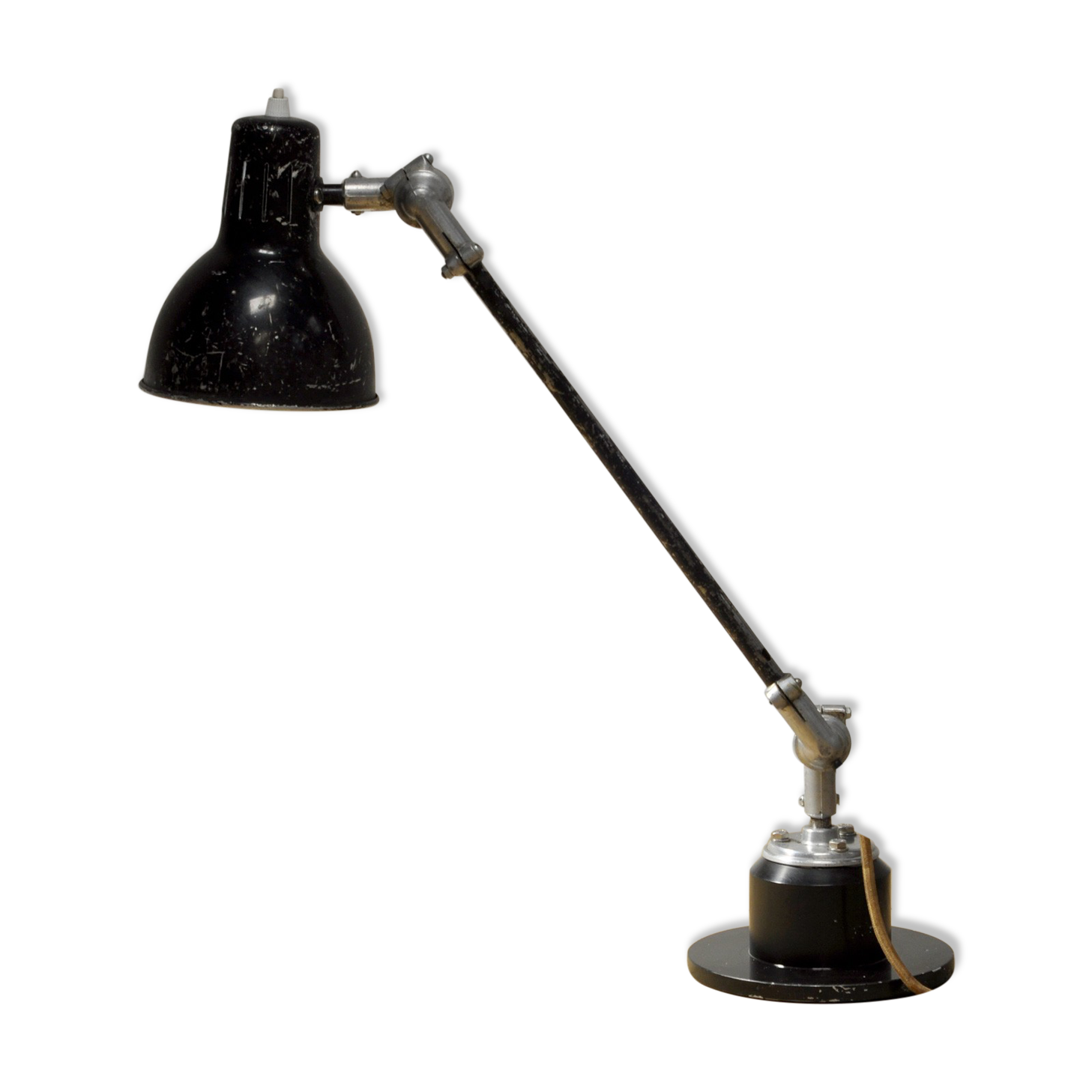 Industrial desk lamp by rijo, 1940s