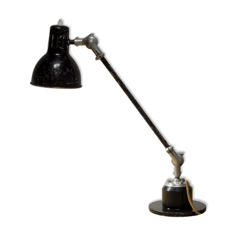 Lampe de bureau industrielle par Rijo, années 1940