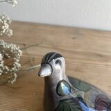 Vintage ceramic Mexican bird