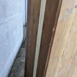 Small wardrobe in natural wood