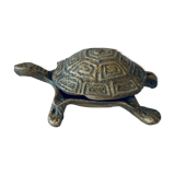Brass turtle ashtray