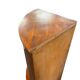 Armoire d'angle/placard vintage en bois courbé
