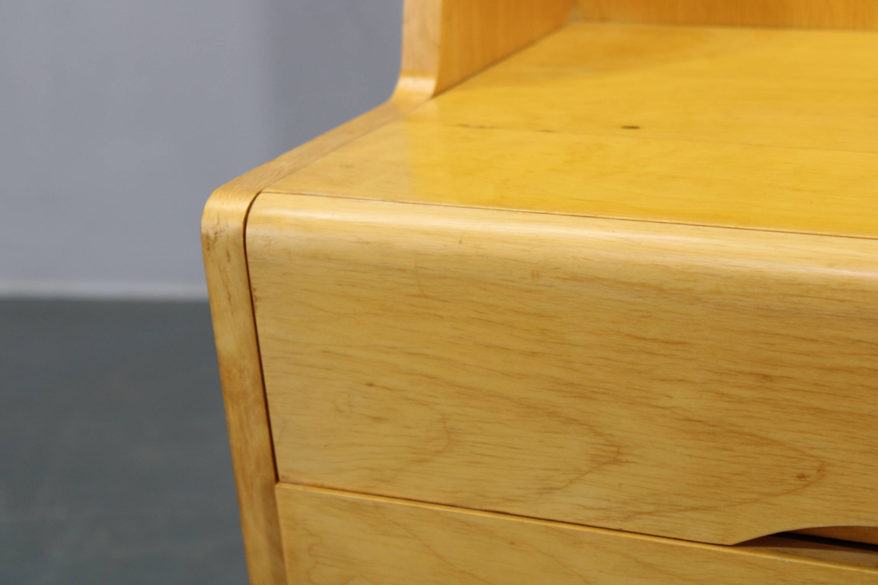 1960s Pair of Night Stands with, Czechoslovakia