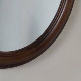 Vintage oval mirror
