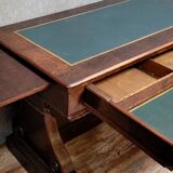Empire period double-top center flat desk