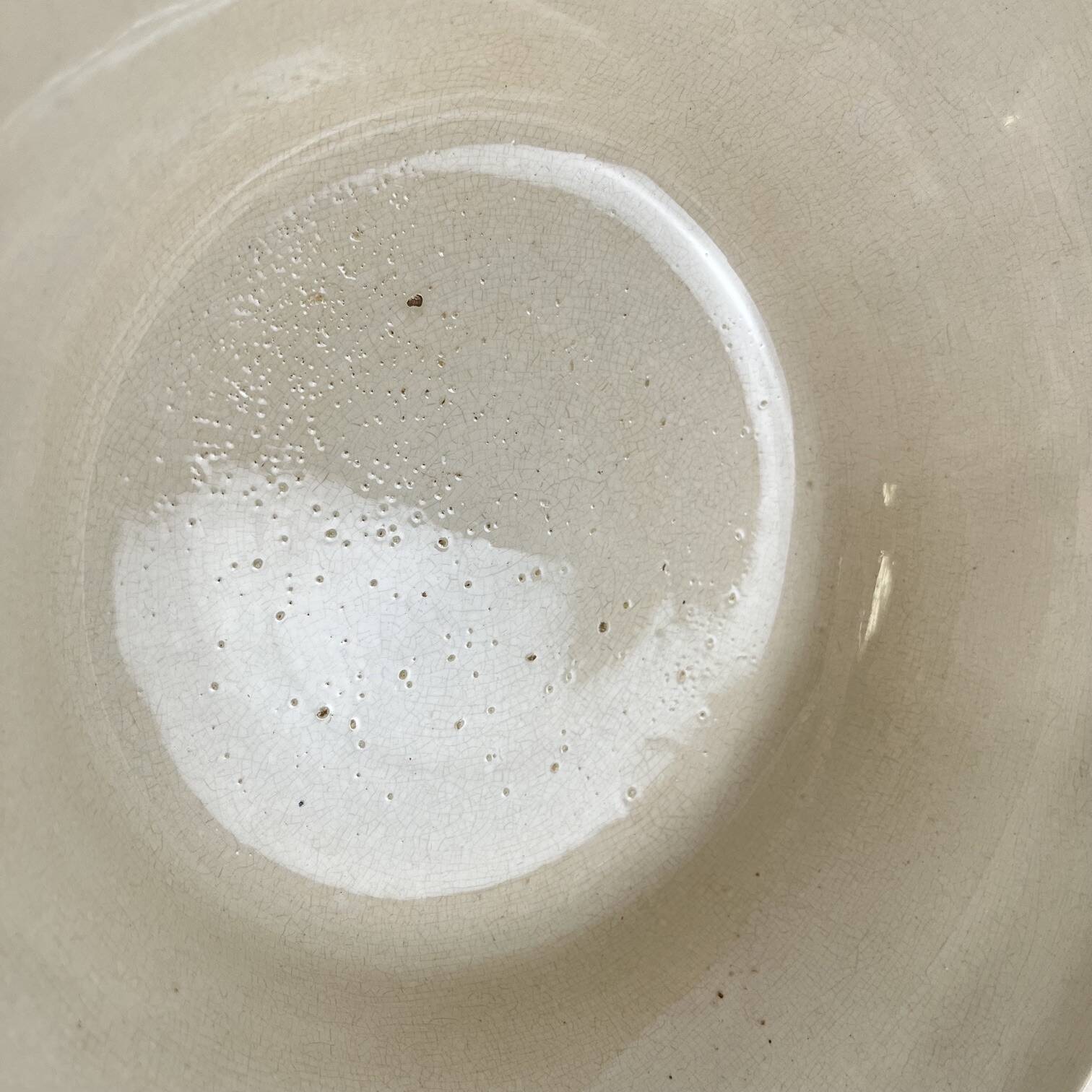 Salad bowl / soup tureen without lid Sarreguemines flower pattern, first me.