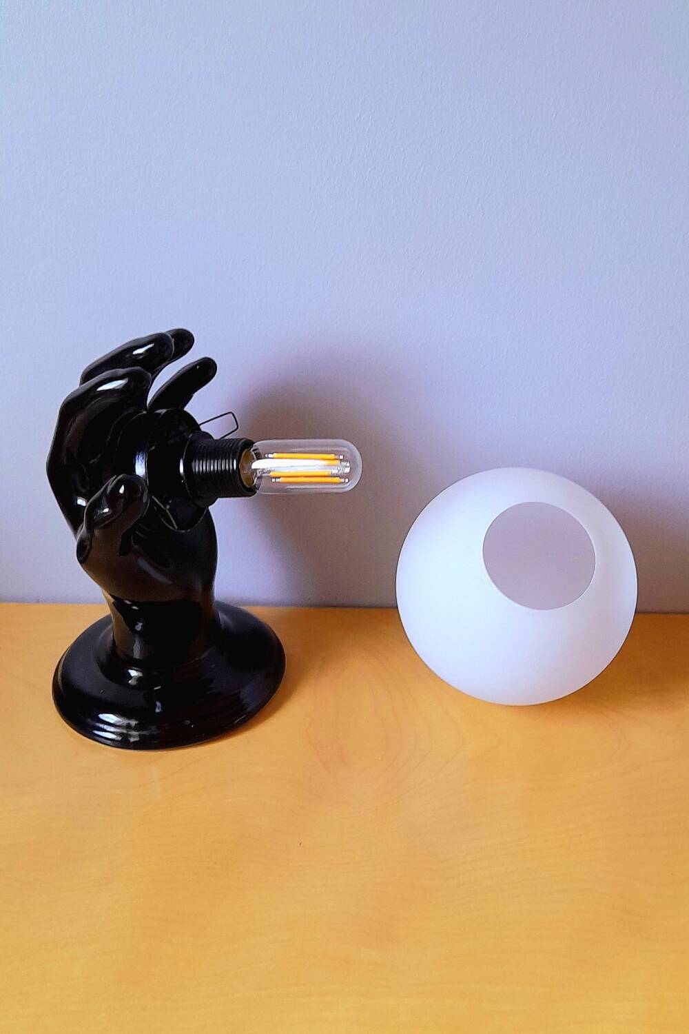 Ceramic hand applique 1980