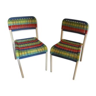 Pair of children's chairs 60/70