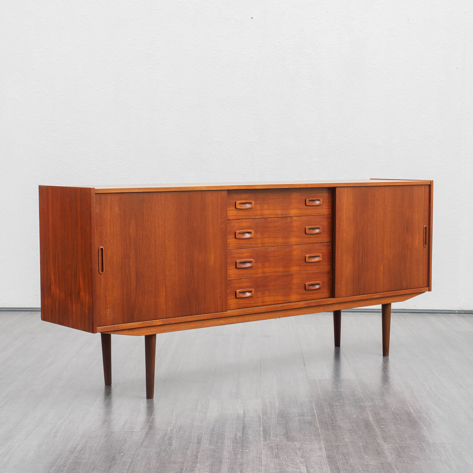 Teak sideboard, 60s Scandinavian style