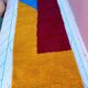 Handmade hallway rug 300cm x 80cm