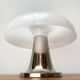 Italian mushroom table lamp from the mid-century space age, 1960s.