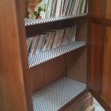 1930s walnut cabinet