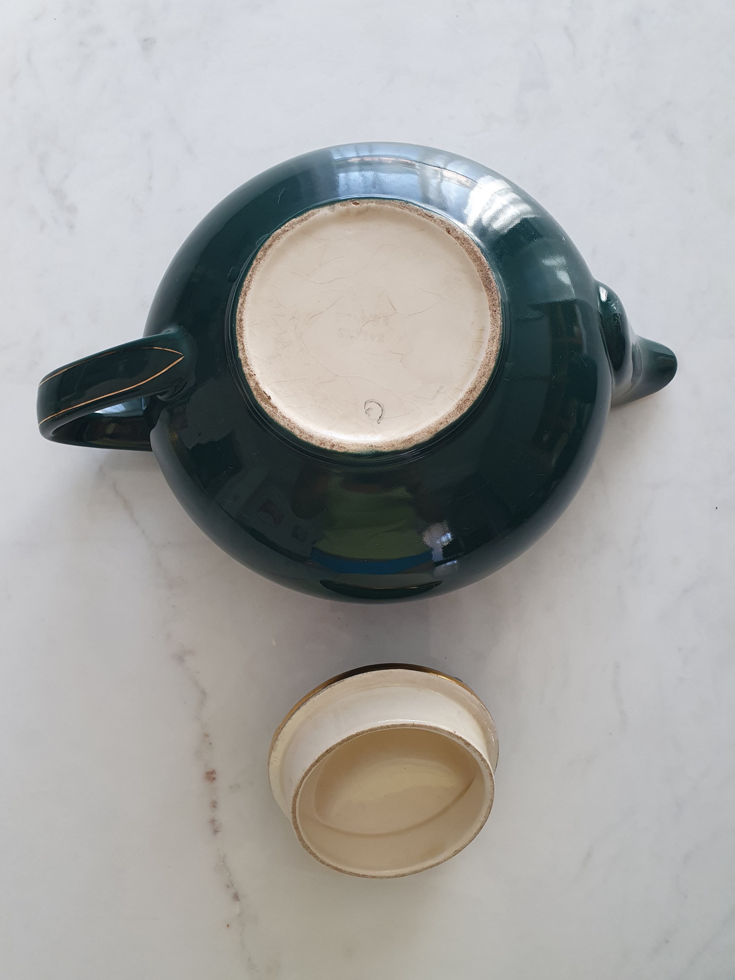 Art Deco tea set earthenware SALINS