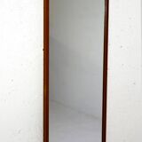 Scandinavian vintage teak mirror, 1950s