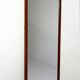 Scandinavian vintage teak mirror, 1950s