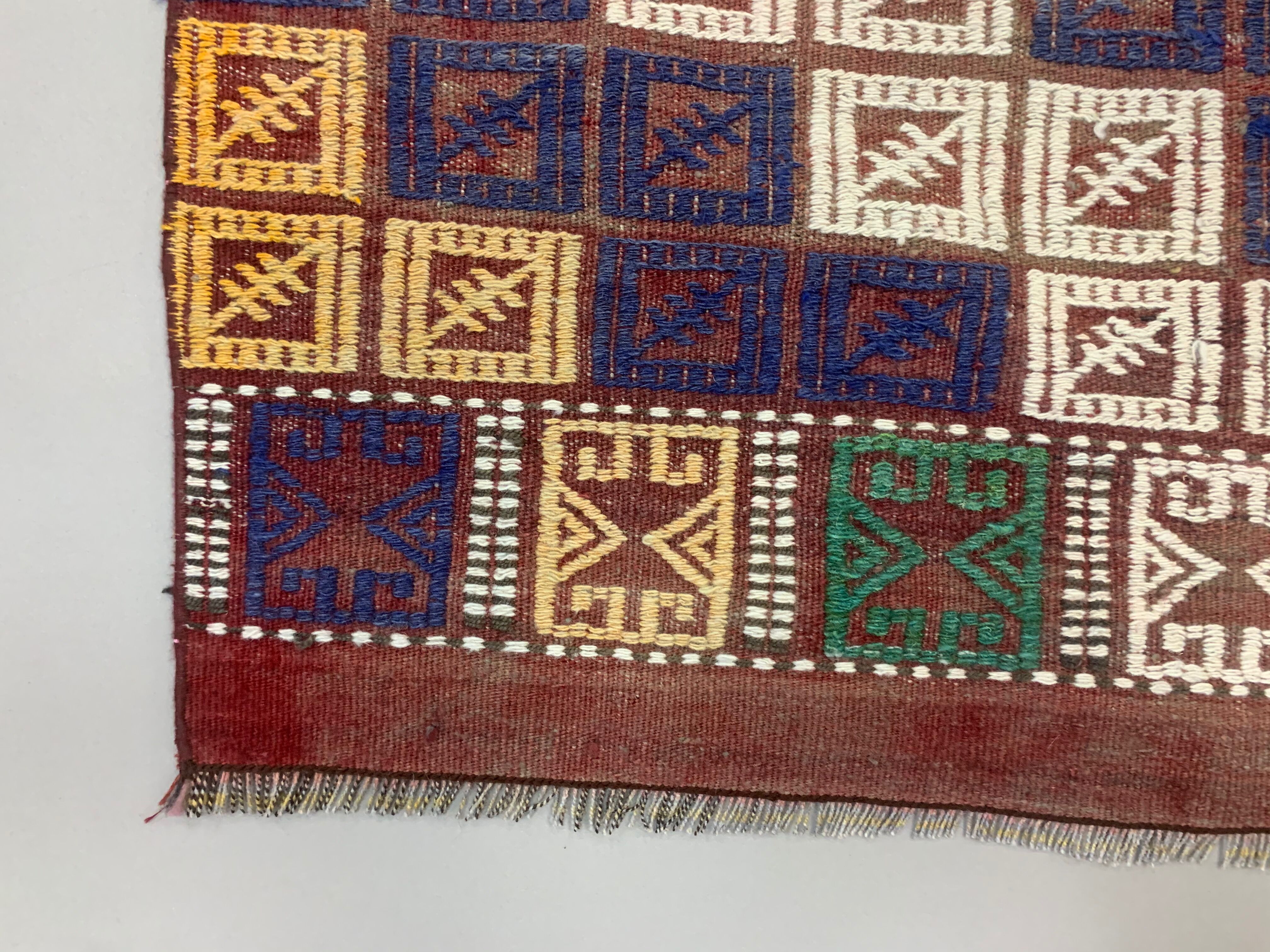 Old turkish kilim runner 210x101 cm, shabby chic, vintage, wool kelim, antique