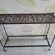 Wrought iron console