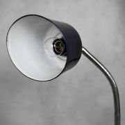 Industrial metal desk lamp, Poland circa 1950.