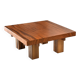 Exotic wood coffee table - timeless design in solid wood