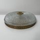 Lucien Gau Two-light gold/crystal ceiling light 680/25