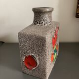 Vase Fat Lava West Germany 1980s