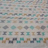 Berber wool carpet 148x197cm