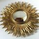 Wizard mirror resine 1970 balthazar dore vintage 51cm