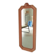 Miroir vintage octogonale avec fronton