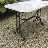 Old bistro table