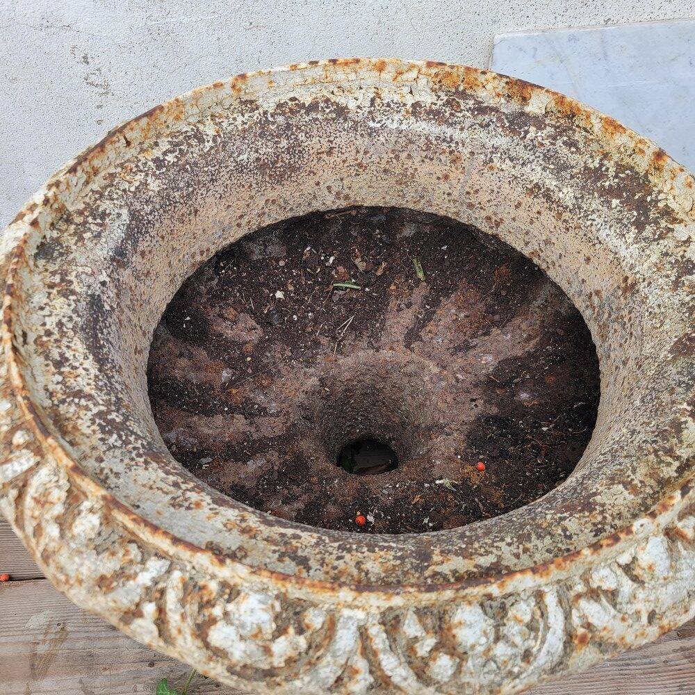 Vase de Jardin en Fonte