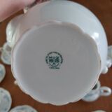 Service café porcelaine fine