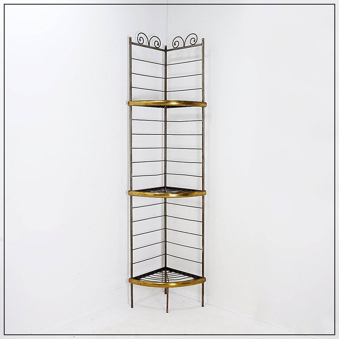 Corner Bakers Rack 3-Tier Plant Stand Kitchen Dining Shelf