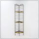 Corner Bakers Rack 3-Tier Plant Stand Kitchen Dining Shelf