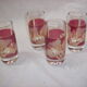 Liqueur carafe and 4 glasses, Italy 1960/70