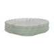 Set of 6 plates daisies duralex - oil lesieur