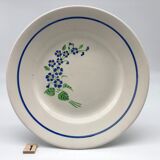 6 vintage plates stamped "niderviller"