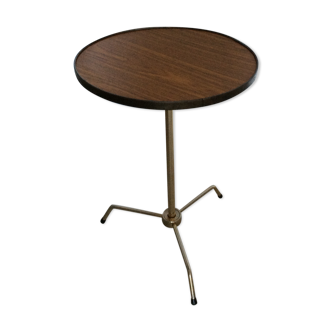 Vintage compass feet side table