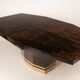 Dining Table Mod. 2007D by Willy Rizzo & Nucci Valsecchi for Aldo Tura, 1970