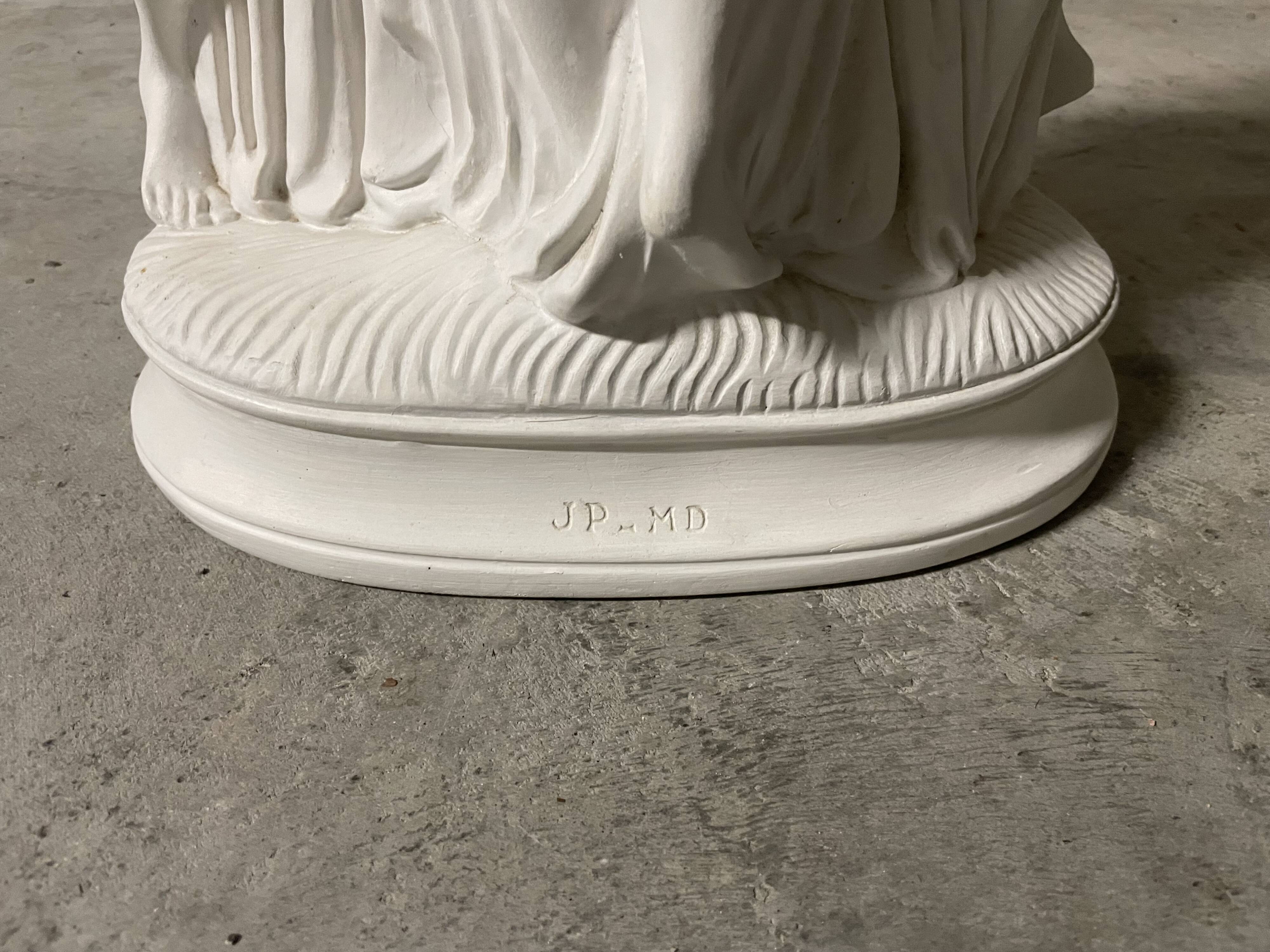 Plaster statue “The 3 Graces”