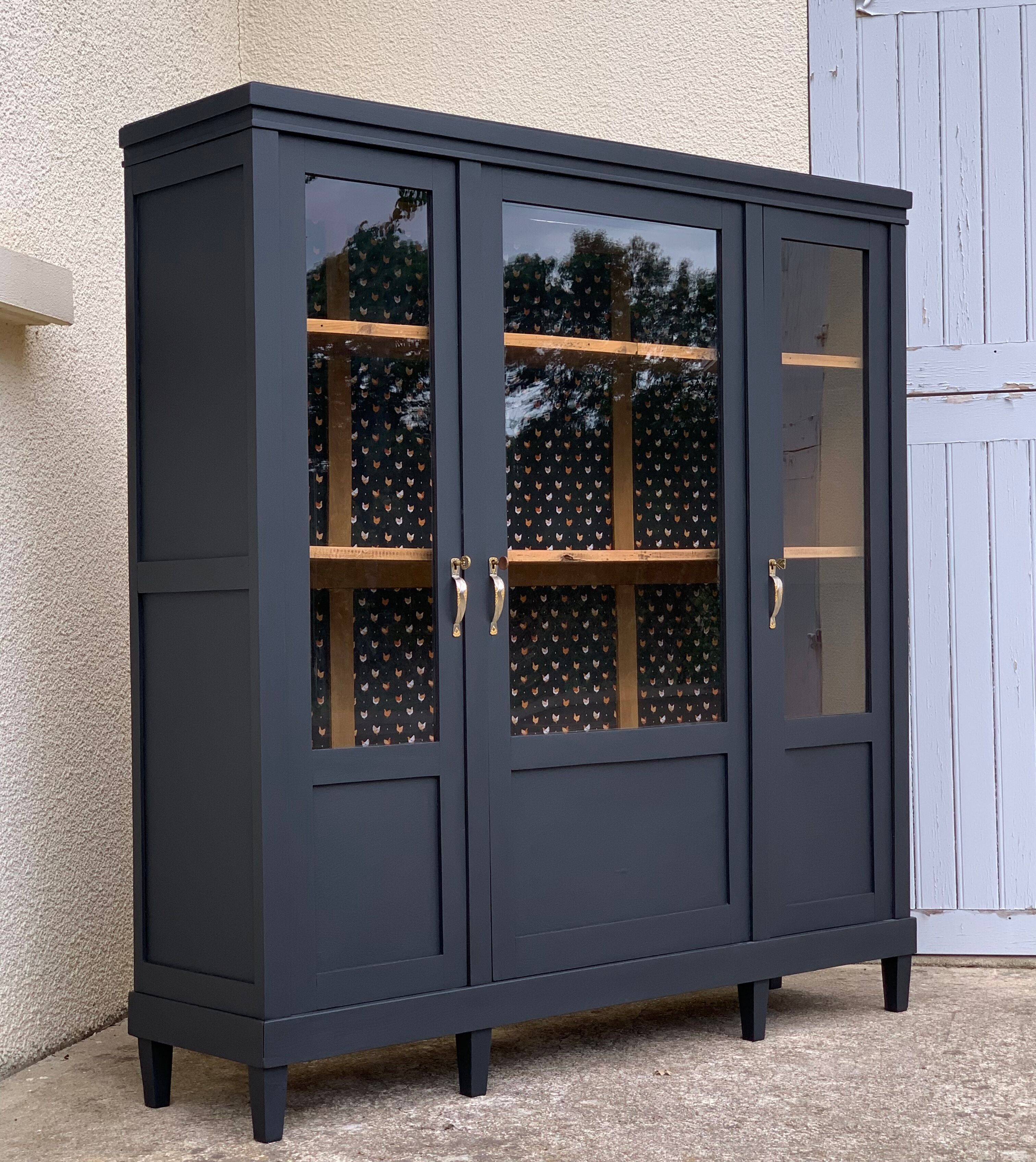 Removable glass cabinet art deco 1930