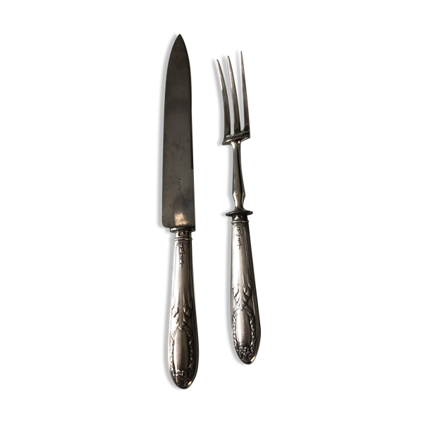 Service à gigot en argent