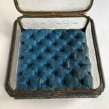 Ancient engraved glass box