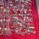 Robert WOGENSKY (1919-2019) rug from the 1970s, dimensions 3 x 2 m.