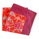 Nappe à l' imprimé floral avec plate bande- Linvosges - coton - 140x150 cm
