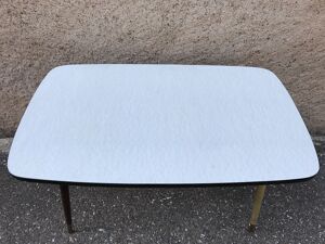 table basse vintage années 50 60