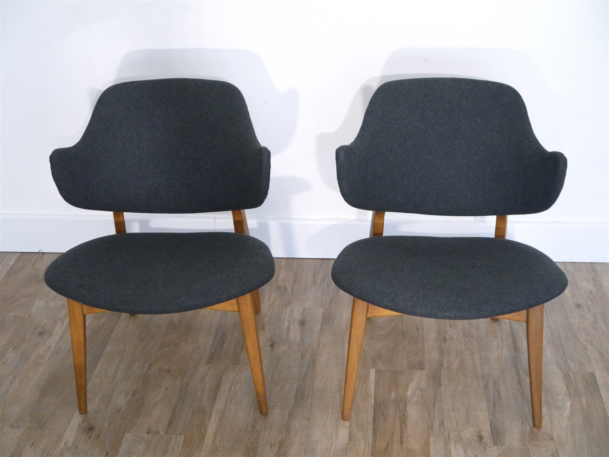 Paire de fauteuils scandinave 1960