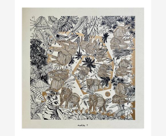 The Elephant Walk - Original work