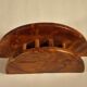 Thuja burl pencil holder