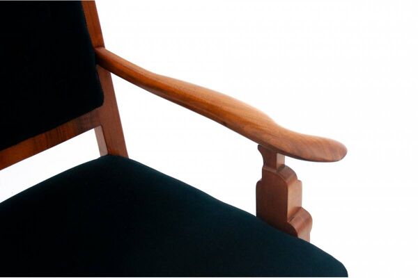 Fauteuil - trône, Europe occidentale, début du XXe siècle. Après rénovation.