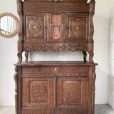 Meuble auvergnat brutaliste art populaire 1890